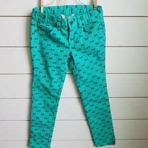 Garnet Hill Bow Print Pants